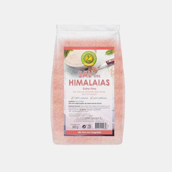 CEM POR CENTO SAL DOS HIMALAIAS EXTRA FINO 500g