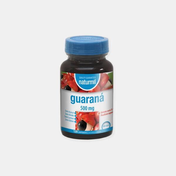 NATURMIL GUARANA 500mg 120 COMPRIMIDOS NATURMIL