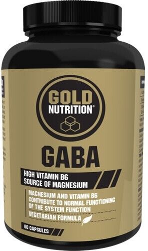 Gold Nutrition Gaba GoldNutrition 500mg 60 Cápsulas