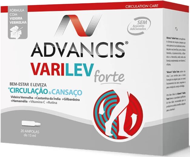 Advancis Varilev Forte 15ml x 20 Ampolas