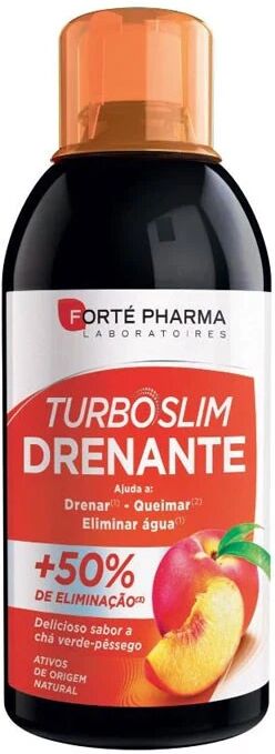 DRTÉ PHARMA Turboslim Drenante Chá Verde e Pêssego 500ml