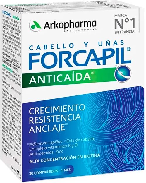 Arkopharma Forcapil Antiqueda Cabelo e Unhas 30 Cápsulas