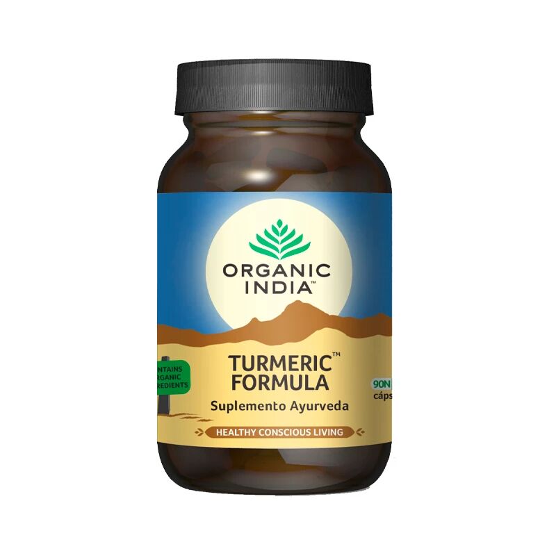 Organic India Turmeric Formula 90 Cápsulas