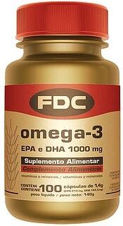 FDC Omega3 EPA e DHA 100 cápsulas