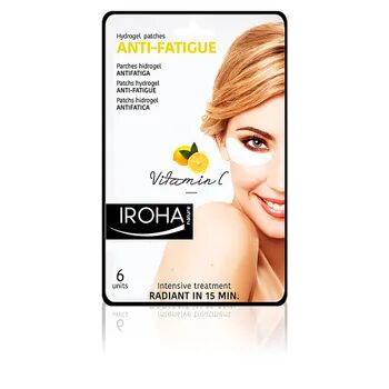 Iroha Nature Eyes & Lips Hydrogel Patches Anti-Fatigue Vitamin C 6 Unds