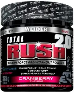 Weider TOTAL RUSH 2.0 375g Mirtilo Vermelho