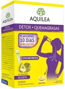 AQUILEA DETOX + QUEIMA GORDURAS 10 Sticks Abacaxi