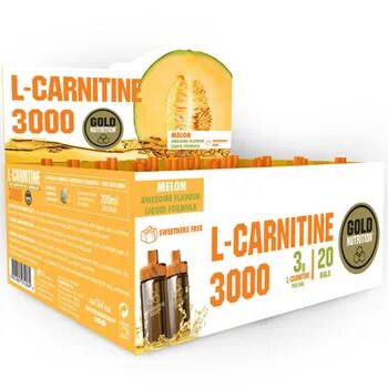 Gold Nutrition L-CARNITINE 3000 - 20 x 10ml Melão