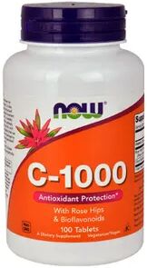 Now Foods C-1000 COM CINÓRRODO E BIOFLAVONOIDES 100 Tabs