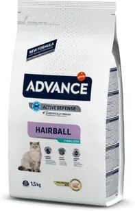 Advance Comida Para Gatos Sterilized Hairball Peru e Cevada 10 Kg