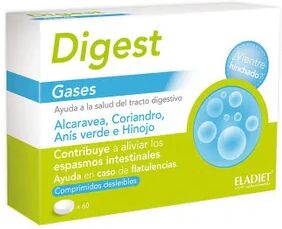 Eladiet Digest Gases 60 Tabs