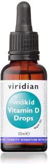 Viridian Viridikid Vitamina D3 Vegana 400Iu 30 ml