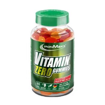 IronMaxx VITAMIN ZERO GUMMIES 60 Gomas Frutas