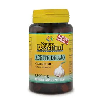 Nature Essential ÓLEO DE ALHO 1000mg 60 Pérolas