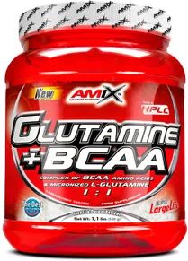 Amix Nutrition GLUTAMINA + BCAA 500g Frutas do Bosque