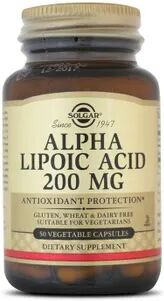 Solgar ALPHA LIPOIC ACID 200mg 50 VCaps