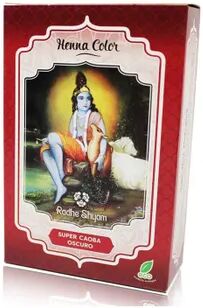 Radhe Shyam Henna Color Super Mogno Escuro Eco 100g