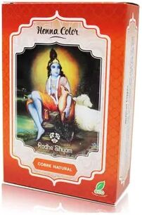 Radhe Shyam Henna Cor Cobre Natural Eco 100g