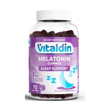 Vitaldin Melatonin 1 mg Gummies 70 Unds Amora