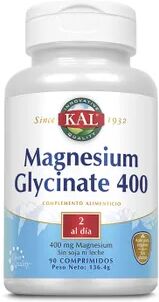 Kal Magnesium Glycinate 400 mg 90 Tabs