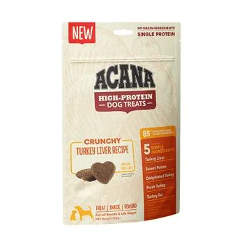 Acana Dog Snack High Protein Crunchy Turkey Liver 100g