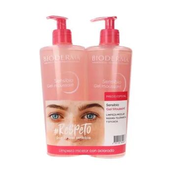 Bioderma Sensibio Gel Moussant Gel De Limpeza Micelar 500 ml 2 Unds