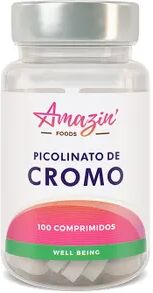 Amazin' Foods PICOLINATO DE CROMO 100 Tabs