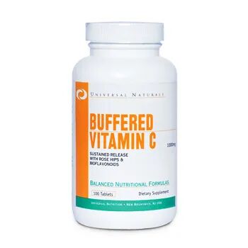 Universal Nutrition VITAMIN C buffered 1000 mg - 100 Tabs