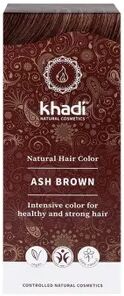 Khadi Tinta Herbal Color Castanho Cinza 100g