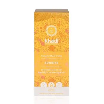 Khadi Tinta Herbal Loiro-Amanhecer-Mel Sunrise 100g