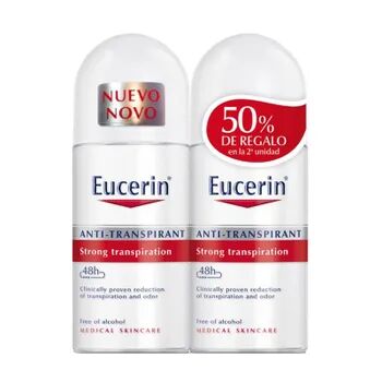 Eucerin Duplo Desodorizante Antitranspirante 48H 50 ml 2 Unds