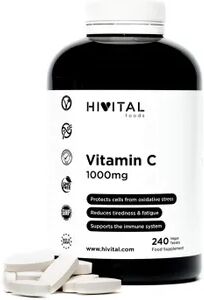 Hivital Foods Vitamin C 1000 mg 240 Tabs