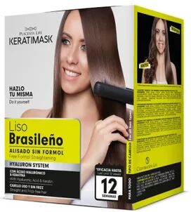 Be Natural Placente Life Keratimask Liso Brasileiro