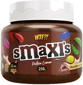 Max Protein WTF Smaxi's Protein Cream 250g Chocolate com Leite