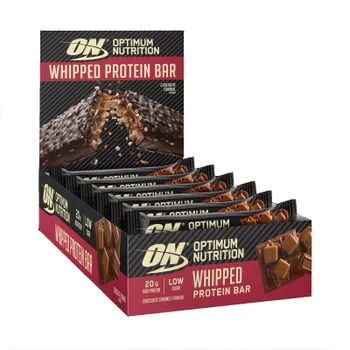 Optimum Nutrition Whipped Protein Bar 60g 10 Barras Rocky Road
