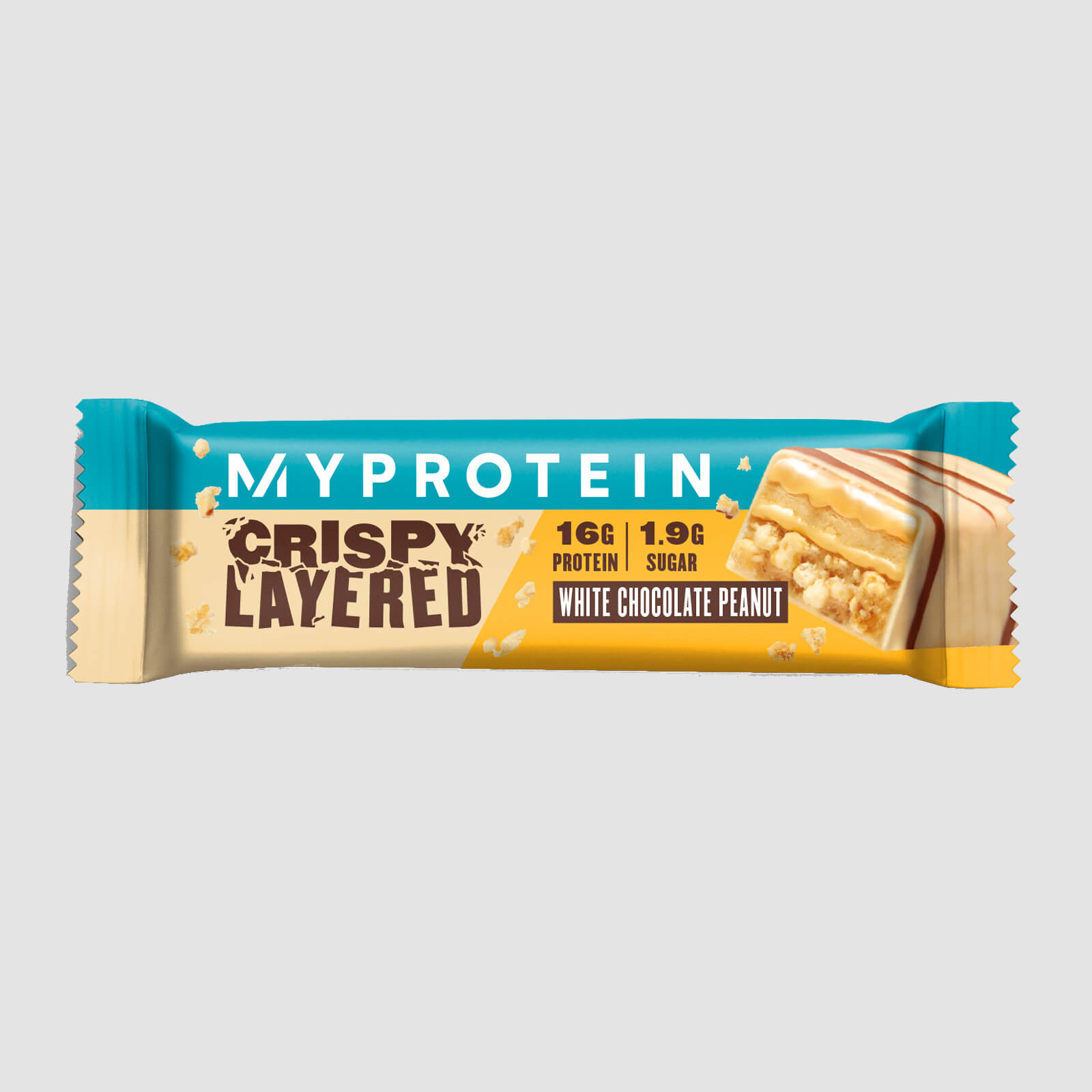 Myprotein Barra Layered Crocante - White Chocolate Peanut