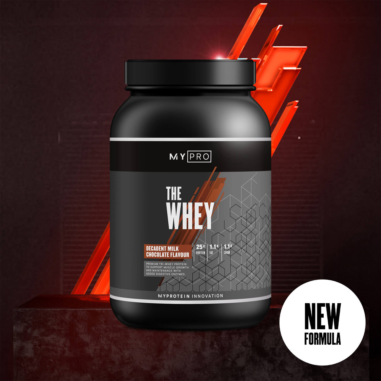 Myprotein THE Whey - 30servings - Chocolate com leite concentrado