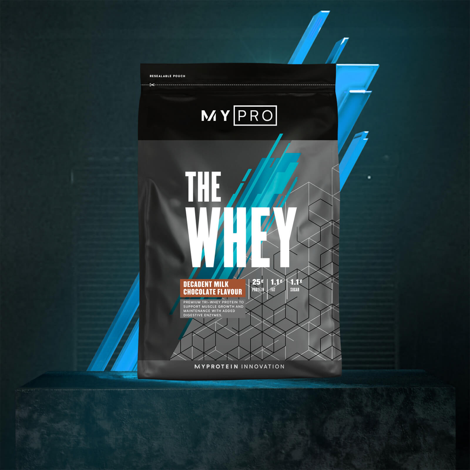 Myprotein THE Whey - 100servings - Chocolate com leite concentrado