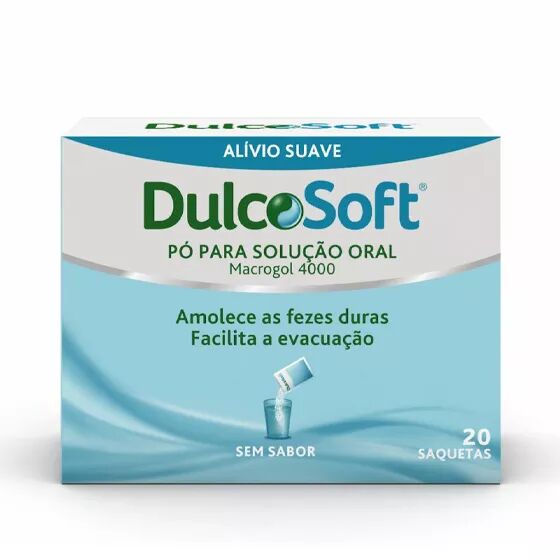 Dulcosoft Pó Solução Oral Saquetas 10g x20