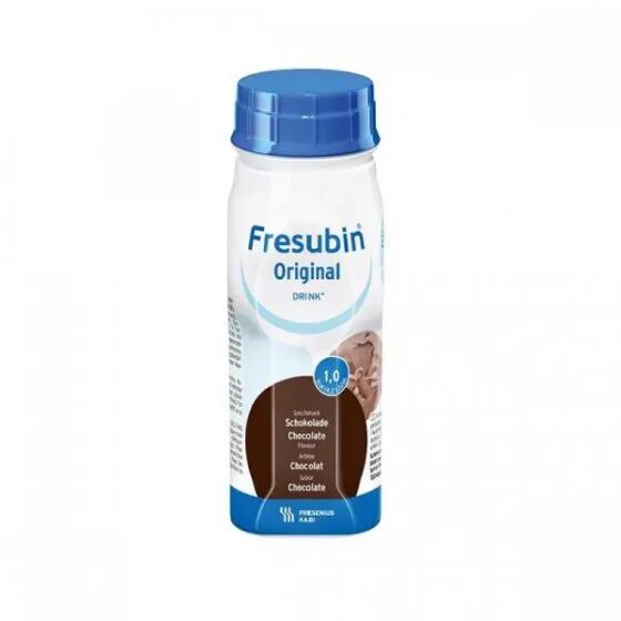 Fresubin Original Drink Solução Chocolate 200ml x4