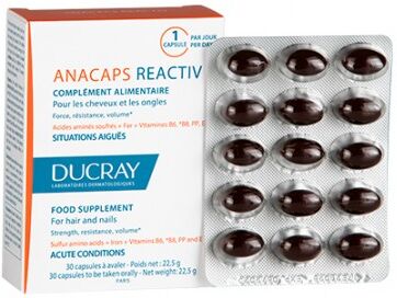 Ducray Anacaps Reactiv 30 Cápsulas