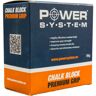 Power System Gym Chalk Block cub de magneziu 56 g male