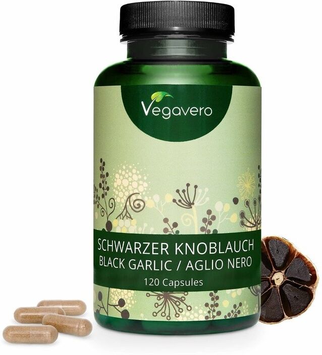 Vegavero Extract de usturoi negru 120 Capsule