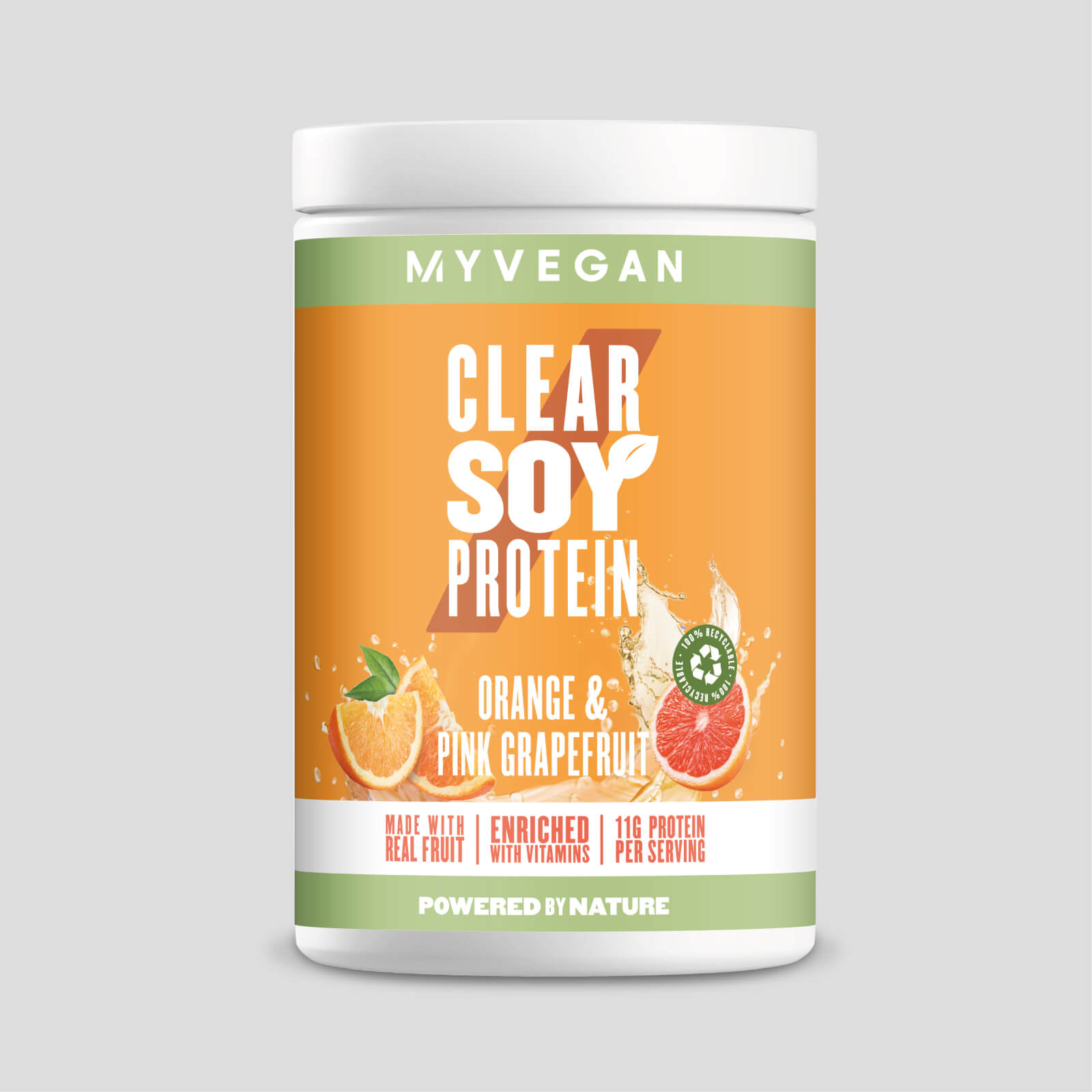 Myprotein Clear Soy Protein - 20servings - Orange and Pink Grapefruit