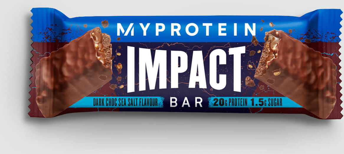 Myprotein Baton proteic Impact - Ciocolată neagră și sare de mare