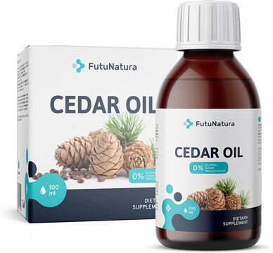 FutuNatura 100% Ulei de cedru - căile respiratorii, 100 ml