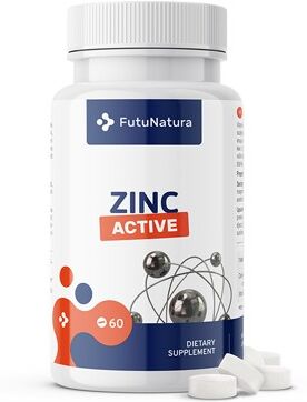 FutuNatura Zinc active + vitamina A, sistemul imunitar și vederea, 60 de tablete