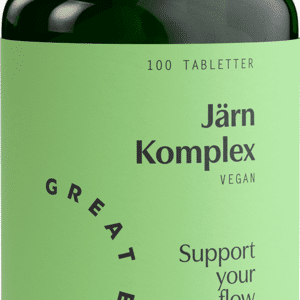 Great Earth Järn Komplex 25 mg 100 tabletter