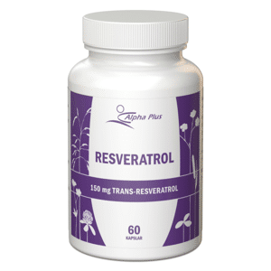 Alpha Plus Resveratrol 60 kapslar