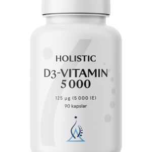 Holistic D-vitamin 5000 90 kapslar